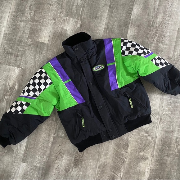 Vintage Jackets & Blazers - Vintage Arctic Cat Jacket Snowmobile Racing Youth